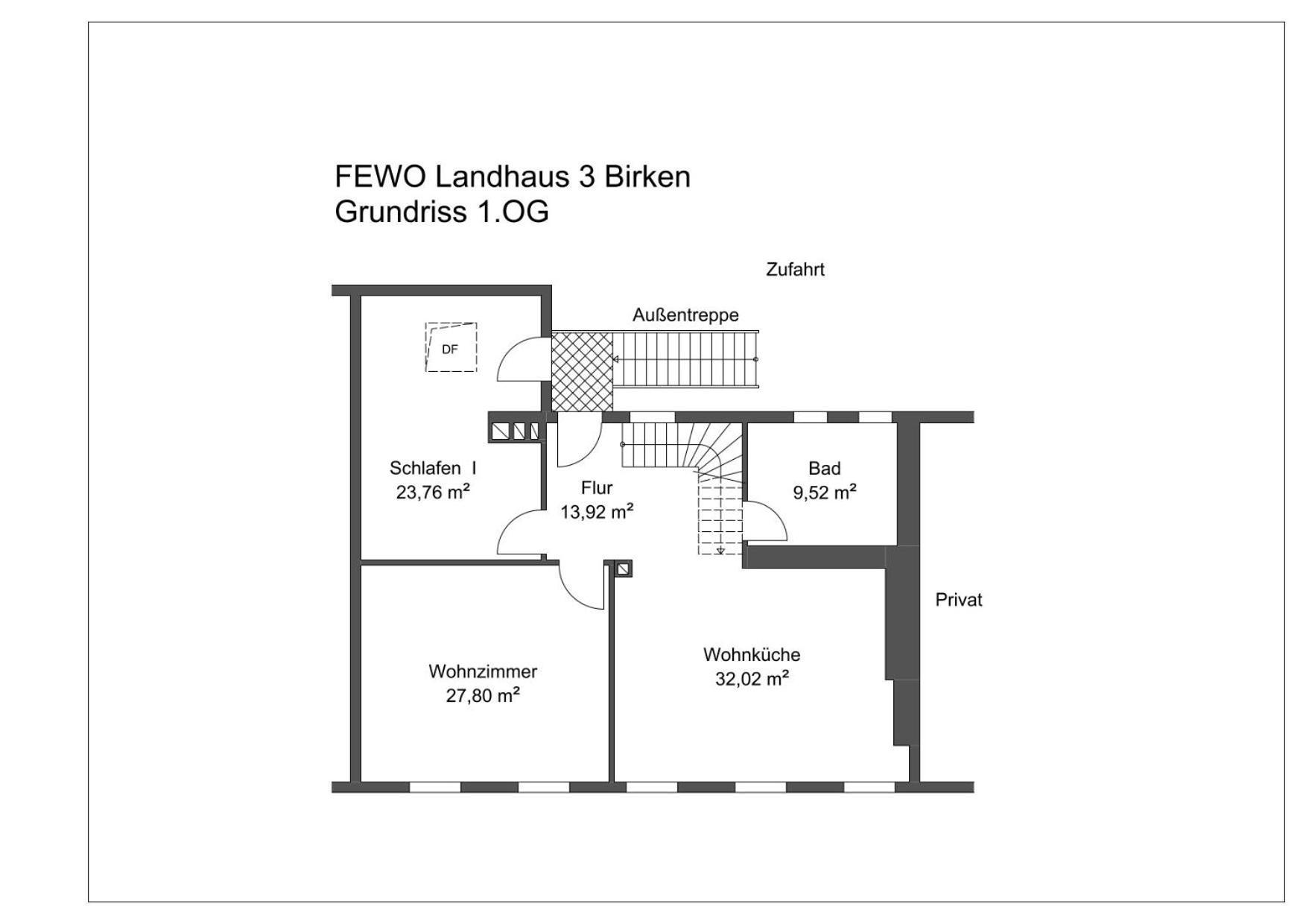Landhaus 3 Birken Landkern Exteriör bild